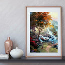 5D DIY Full Drill Diamond Painting Landscape Cross Stitch Craft Kit (W1652)