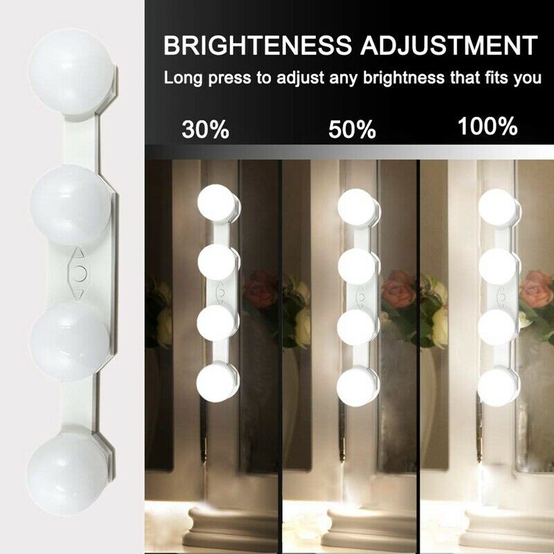 Portable Makeup Lights Cordless Rechargeable Professional LED Vanity Mirror H9I3