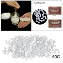 Thermal Beads Teeth Veneers Moldable Denture Temporary Teeth Repair Kit 50g