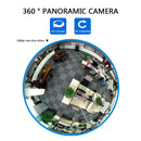 V380 Infrared Mini IP Camera CCTV 360 Panoramic Security WiFi LED Bulb Monitor