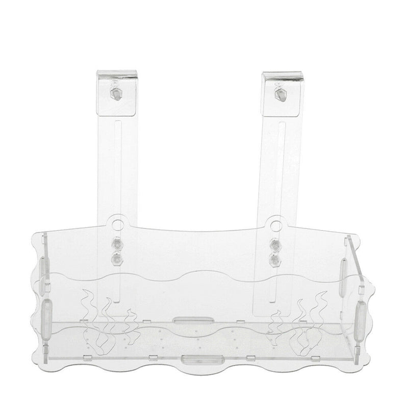 Red Shrimp Aquarium Fish Tank Aquatic Crystal Acrylic Pot Plant Cup Holder