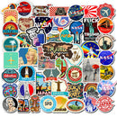 50Pcs Fantasy Colour Stickers Outdoor Scrapbook Suitcase Laptop Guitar Stic â„–[