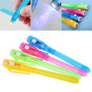 Invisible Magic Ink Pen Writing Secret Message Gadget With UV Light Stationery