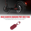 M365 Electric Scooter Charge Port Cover Dust Plug Silicone Cap Cycling Part