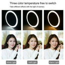 LED Ring Light Lamp Selfie Camera Phone Studio Tripod Stand Video Dimmable bs