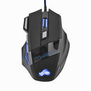 Gaming Mouse 7-Color Backlight DPI Adjustable Wired Optical PC Gamer Mice