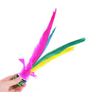 Colorful China Jianzi Footbal Foot Kick Chicken Feather Shuttlecock For Fitn 3C