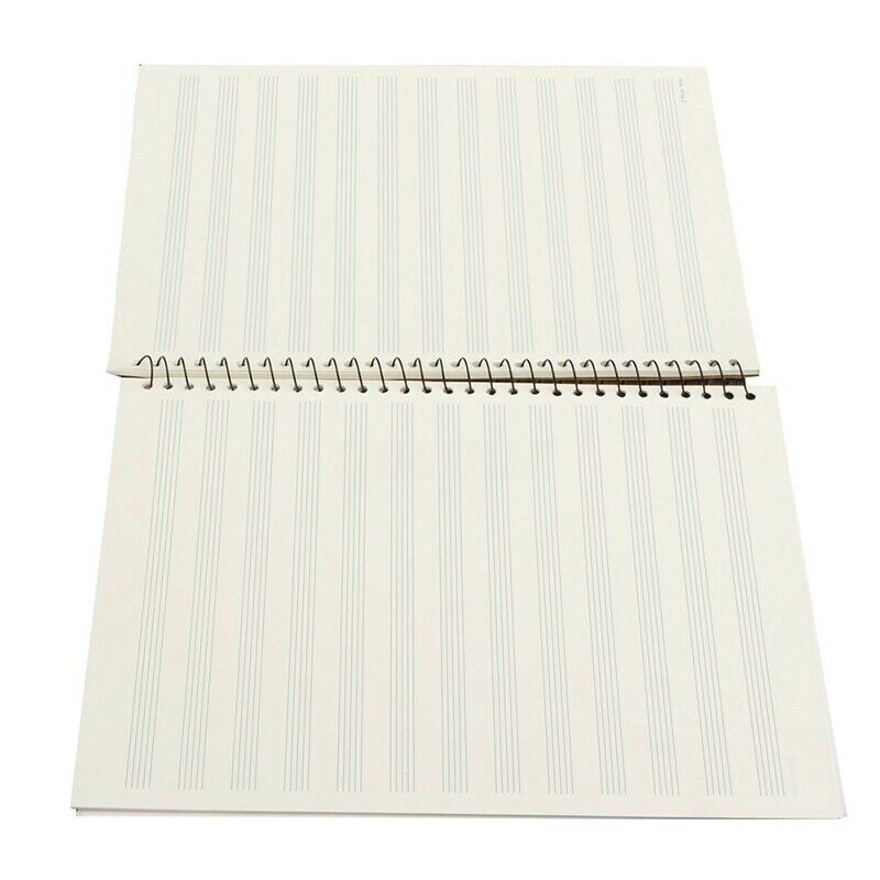 50 Pages small Bear Musical Sheet Manuscript Paper Stave Notation Notebook
