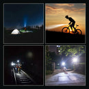 50000LM LED Flashlight Rechargeable Zoomable T6 COB Torch Side Magnet Work Light
