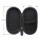 Black Hard Case Storage Bag Box For SD TF Card Earphone Headphone Earbuds HK