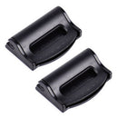 2pcs Car Seat Belt Stopper Buckle Improves Comfort Safety Adjuster Clips KJQ