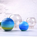 2x DIY Candle Mold Pyramid&Sphere Shaped Soap Mould Candle Making Craft Tool
