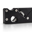 Adjustable Chamfer Plane Wood Working Hand Planer for Edge Planing Black