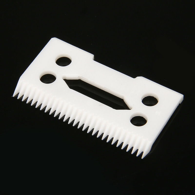 2pcs Ceramic Blade Cutter + Metal Bottom Replacement For Wahl Shear Clipper