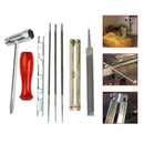 Chainsaw Wrench With 7 Piece Chainsaw Pencil File Set 5 / 32 3 / 16 7 / Cm