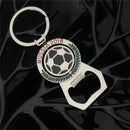 2018 World Cup Football Keychain Bottle Opener Rotary Key Chain Beer Bottle