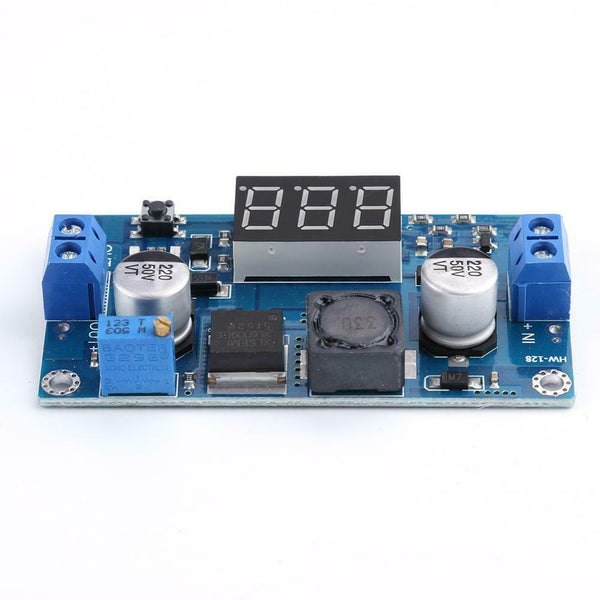 XL6009 DC to DC Digital Boost Step Up Power Supply Module with Voltmeter