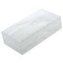 Box for 18650 battery transparent battery holder D5L1