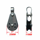 2 Piece Kayak Anchor Trolly Set - Pulley Pulley Pulley Set