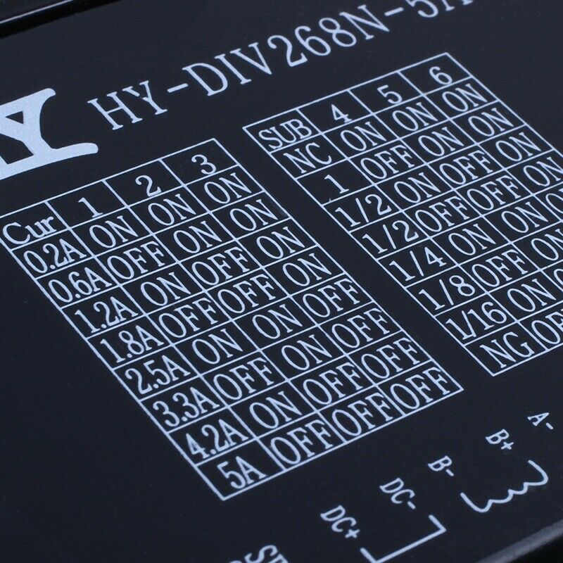 TB6600 0.2-5A CNC Controller Stepper Motor Driver for Nema 17/23 tb6600 1 A A5K4