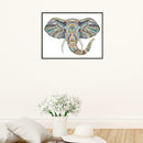 5D DIY Special Shaped Diamond Painting Elephant Cross Stitch Embroidery Kit