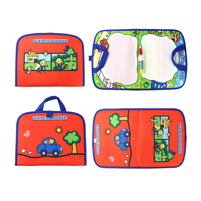Doodle Water Drawing Mat Painting Travel Board with Magic Pen for Kids Art  D2L7