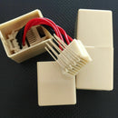 10Pcs RJ45 Connector Coupler Extension Broadband Ethernet Lan w/ Cable Y9T1