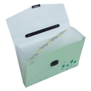 Accordion Expanding File Folder, 13-Pockets,A4 Size, Handle and Tabs, Buckl T4Y2