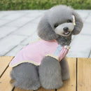 Pet Dog Waterproof Raincoat Jumper Clothes Puppy Cat Coat Winter Rain pink