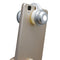 Universal 30X optical zoom mobile phone microscope clip micro lens telescope. JR