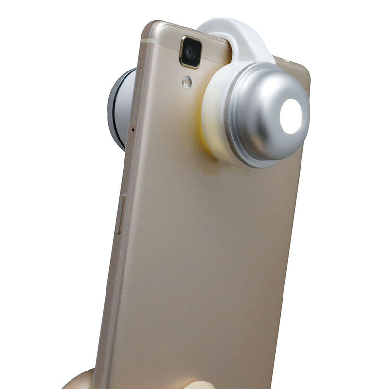 Universal 30X optical zoom mobile phone microscope clip micro lens telescope. JR