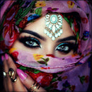 5D DIY Full Drill Diamond Painting Masked Beauty Cross Stitch Embroidery (5