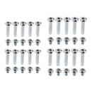 1 Set Inline Skate Wheel Screw Nail Replacement Roller Skates Nut Bolts 31mm