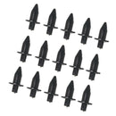 100 Pieces 6mm Motorcycle Fairing Rivet Retainer Trim Push Clips for Suzuki