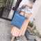 Denim Women Shoulder Crossbody Bags Large Capacity Handbag (Style 1 Light)