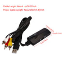 Accessories Video Audio Adapter Home Portable AV TO HDMI Converter Support 1080p
