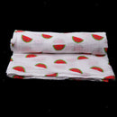 Baby Swaddling Blanket Soft Muslin Cotton Swaddle Towel Watermelon