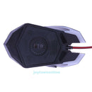 Black USB Wired 6 Keys Dynamic 1600 DPI LED Light Up Backlight Gaming Mouse Mice