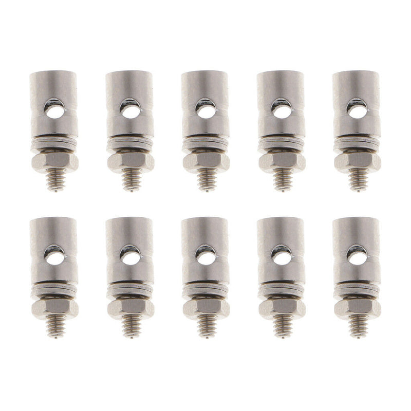 10x Linkage Link Stop Stopper Pushrod Control Arm 1.8mm for RC Plane Models