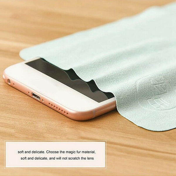 10 Pcs Glasses Cloth Eyeglasses Chamois Cloth Microfiber Cleaning Cloth Wip A3K4