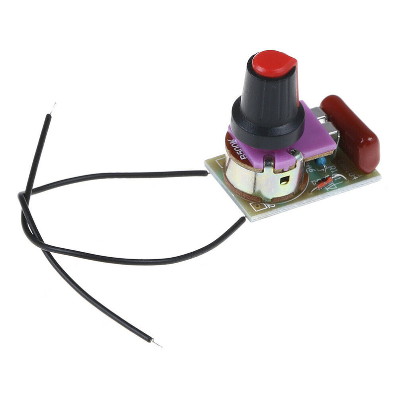 100W dimmer module diy kit with switch potentiometer speed regulation module Kw