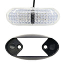 2Pcs 10-30V Truck Bus Trailer Waterproof Lorry Side Marker Light Plastic Ca