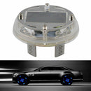 4 Color Light 12 Led Rgb Car Auto Solar Energy Flash Wheel Tire Rim Light F