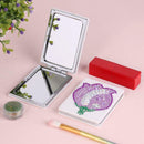DIY Flower Special Shaped Diamond Painting Makeup Mirror Vanity Mirrors