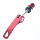 Lever quick clamp tool bolt red alloy Bike Route saddle P7C4