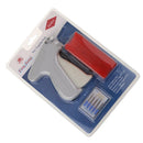 Garment Clothes Price Label Tagging Tag Gun+6 Tagging Needle+800 Barb Red