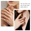 Adjustable Women Ladies Copper Ring Personalized U-shaped Exquisite Rings N N3B1