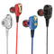 Wired earphone Super Bass Noise Isolation HIFI 3.5mm dual drive stereo In-E B5X9
