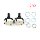 2pcs RS26 1 Pole Position 12 Selectable Band Rotary Channel Selector Switch JR