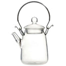 Elegant Glass Teapot Handle Heat Resistant For Blooming Oolong Black Tea 35 O3F4